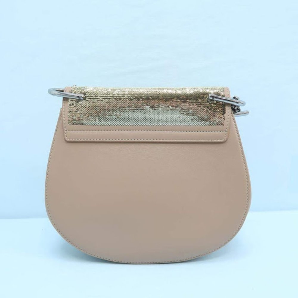 SOLD Chloe Medium Sequin Drew Bag - Picture 2 of 8